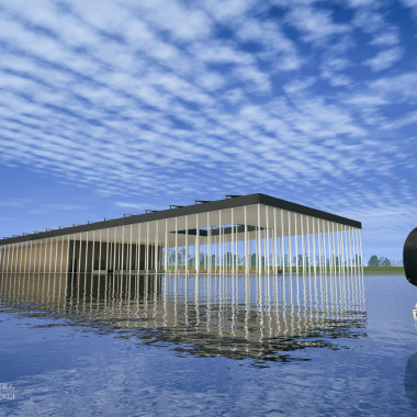 Pływający basen | Projekty budowlane Kalisz