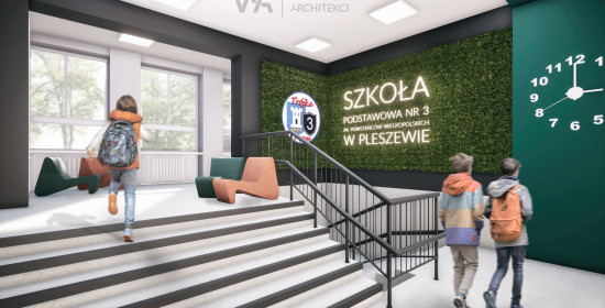 Szkoła podstawowa nr 3 w Pleszewie - modernizacja wnętrz